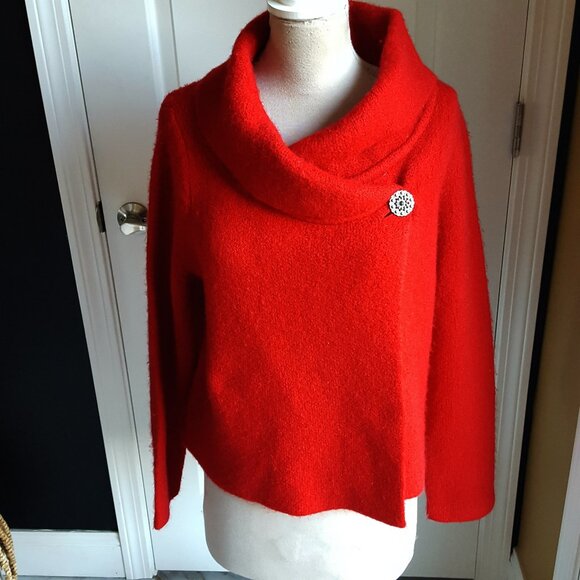 ADRIENNE Vittadini SIDE BUTTON Cardigan SWEATER - Picture 1 of 5